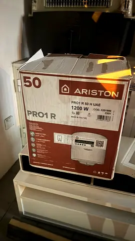 Ariston PRO1 R 50L 1200W Water Heater (Brand New in Box)