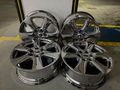 4X Chrome Ford F150 wheels