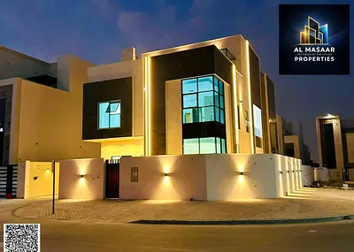 Corner villa in Al Helio featuring 6 master bedrooms and a rooftop terrace | Competitive price (registration fees included), 4,200 sq. ft., 20% down p
