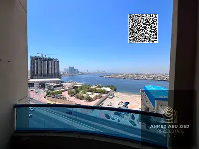 Spacious 3-Bedroom Apartment Large 3-bedroom apartment in Al Khor Towers, maid’s room, laundry room, stunning creek view, 4 payments,