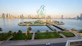 4BHK for Rent in Al Majaz 3 with Full Sea View One Free Month Free AC Parking Gym Pool Sauna Jacuzzi
