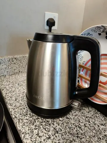 Tefal Stainless Steel Electric Kettle - 1.7L, Good Condition