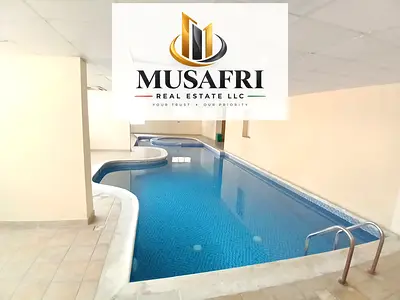 LAVISH 1BHK APARTMENT//FAMILY BUILDING//WITH BALCONY & GYM POOL FREE//PRIME LOCATION//EASY EXIT TO DUBAI//