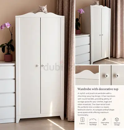 White wardrobe