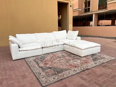 Marina home feather filled sofa Beige