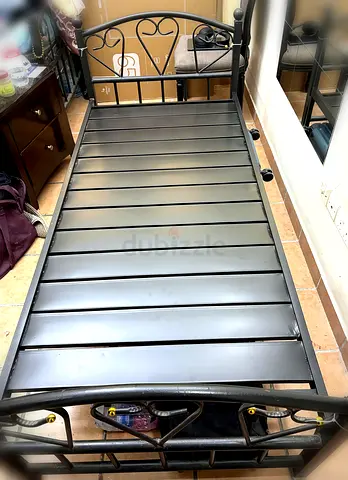 Heavy Duty Single Metal Bed
