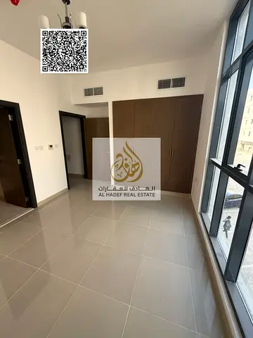 Two-bedroom apartment with a living room in Al Jurf 3, Ajman – first-time occupancy.
