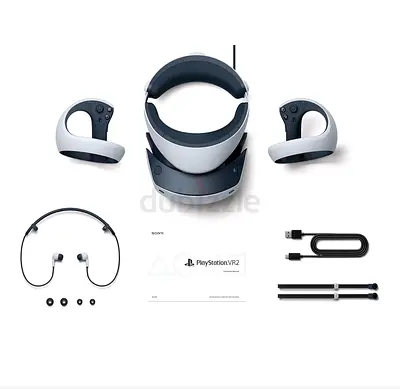 Sony PlayStation VR2 headset with controllers and accessories - excellent flawless condition