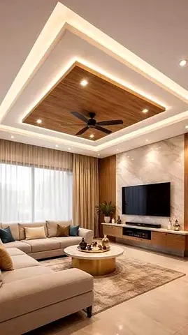 Gypsum board ceiling work