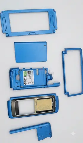 Full Body Housing For Nokia E90 Communicator - Blue