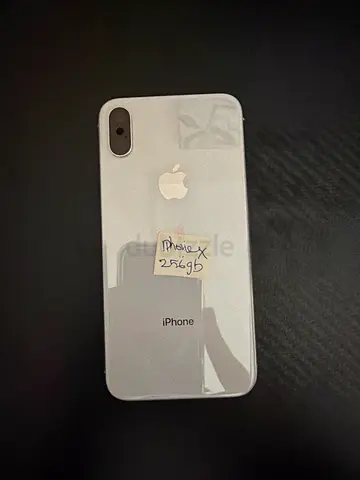 OEM iPhone X Silver Back Housing / Chassis + Original Rear Camera Module