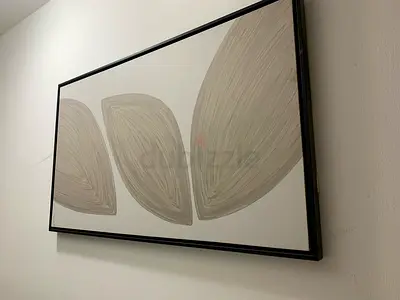 Original Alice Kauer Abstract Canvas Painting (120 x 70 cm) - Framed