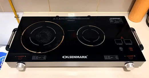 Olsenmark Double Hob Infrared Cooker