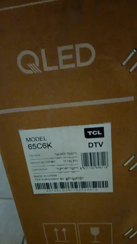 TCL 65 Inch QLED Smart TV 65C6K