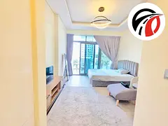 Furnished Studio | Creek Views by Azizi | Balcony & Pool Access