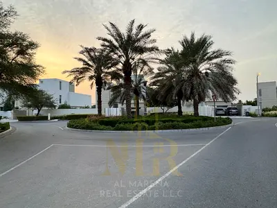 A standalone villa in Al Zorah situated on a 10,000-square-foot plot, featuring a swimming pool, a rooftop terrace, and an internal elevator—offered a