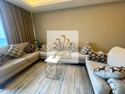 Luxury furnished 1 master BHK for monthly rent! 2 baths, fitted kitchen, heat insulation & near transport at AED 6,000 all-inclusive!