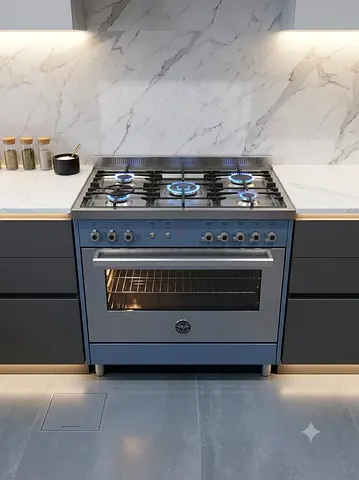 Italian Brand 90x60cm Gas Cooker – Premium Cooking Range | Like New