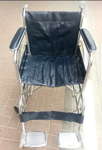 Wheel chair fully foldable and adjustable foot rest