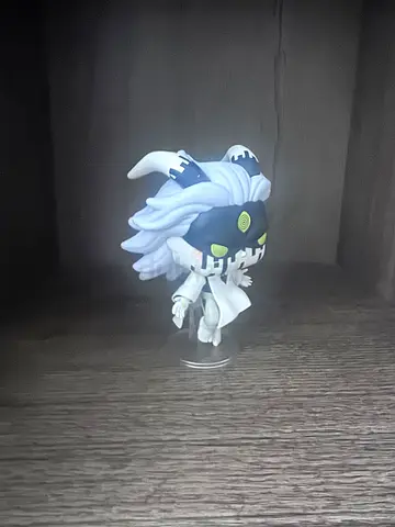 Funko Pop-style Collectible Figure — White/Black Stylized Monster