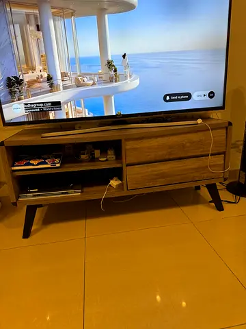 Wooden TV Stand / Entertainment Unit - Good Condition