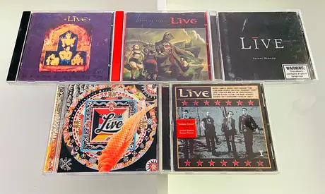5 Live Music CD’s