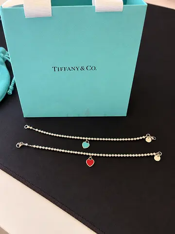 Original Tiffany & Co. Return to Tiffany Red Heart Bracelet