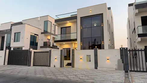 Al Bahia | Luxury villa with high-end finishes, right next to the mosque | 5 bedrooms + two floors and a roof terrace | Offer includes registration fe