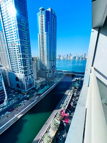 3 Bedroom Apartment with Maid's Room for Annual Rent in Al Qasba – Sharjah Enjoy spacious family li