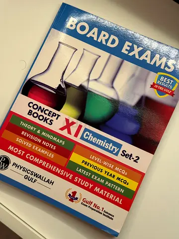 Board Exams: Concept Books XI Chemistry (Set-2) - Theory & Practice physics wallah book