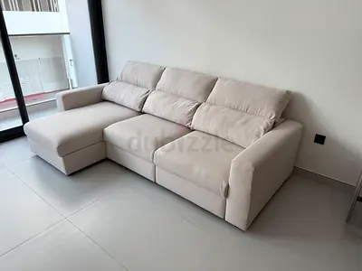 Same like new Condition Ikea Eskelstuna Sofa Bed with Storage beige