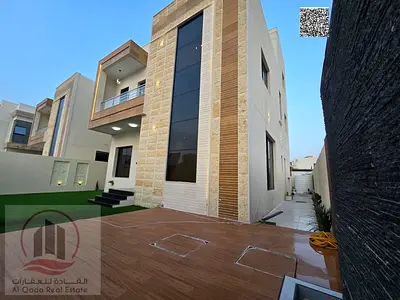 فيلا للبيع شامل رسوم التسجيل بعجمان الحليو 5غرف ماستر مع روف ومجلس وصالة و غرفة خادمة تملك حر لجميع الجنسيات وإمكانية التمويل البنكي