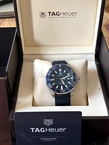 TAG Heuer Aquaracer 300M Quartz 43mm Blue – Full Set – UAE Purchased