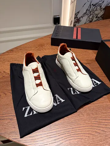 Men’s zegna triple stitch - like new