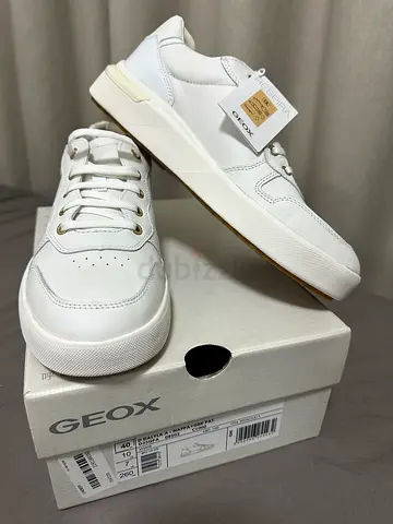 White Geox Women's Sneakers - Brand New with Tags, Size EU 40