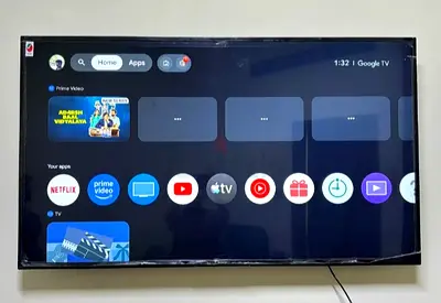 65-inch Smart LED TV (Google TV) - Good working condition