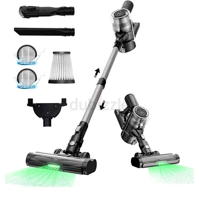 Proscenic P12 Cordless Stick Vacuum Cleaner (33KPa, Green Light Dust Display, Anti-Tangle)