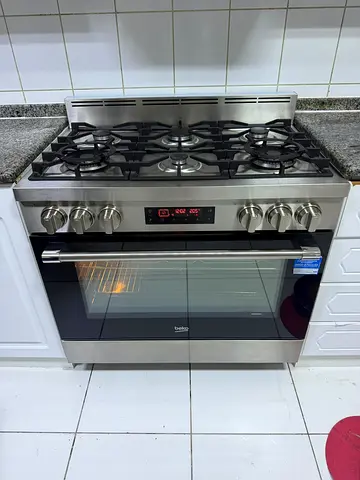 Beko Top Gas&Electric oven 90cm