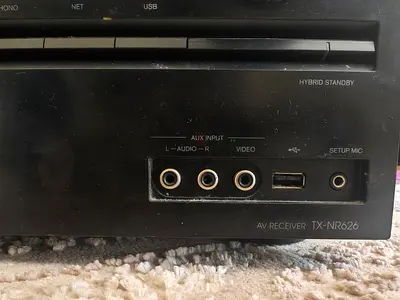 onky AV Receiver TX-NR626 - working condition with remote control