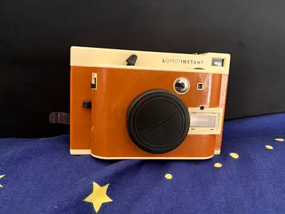 Lomo'Instant Vintage Instant Film Camera - Brown