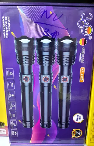 LED rechargeable Flashlight 3 in 1 - Brand new