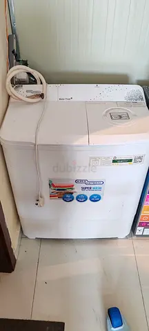 Used Super Wash Semi-Automatic Washing Machine - 7kg (White)