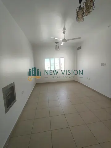 Master bedroom and living room, spacious layout, open view, second tenant, bright and well-ventilated, in a prime vibrant location, close to the Dubai