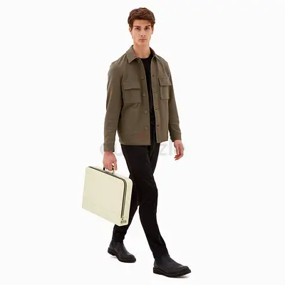 Valextra Premier 24H Italian Briefcase Quiet Luxury