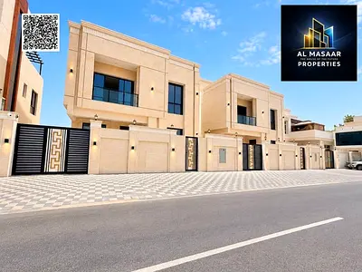 For sale in Al Zahia, Ajman: 5 master bedrooms and a majlis; excellent location and spacious area.