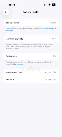 iPhone 16 pro max / Desert Titanium with 91% Battery Health / Excellent Condition