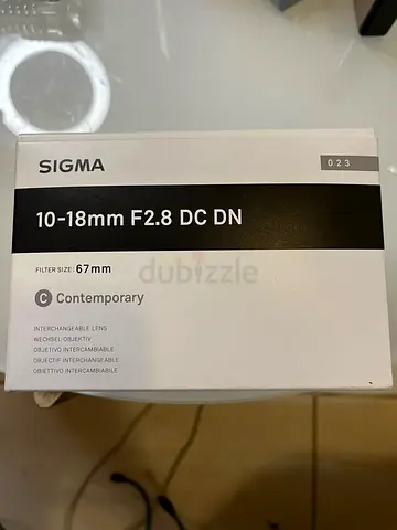 Sigma 10-18mm F2.8 DC DN Canon RF Lens