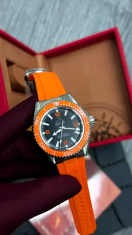 Omega Seamaster Planet Ocean Orange Bezel – Luxury Diver Watch