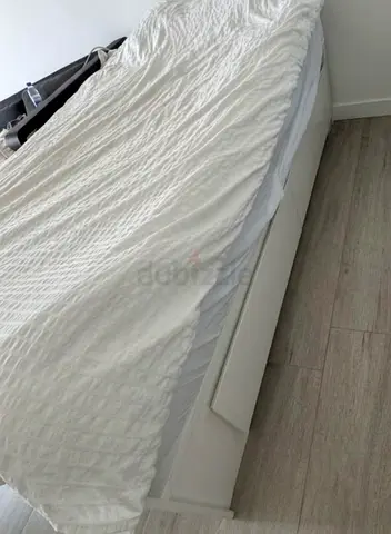 Single Bed with mattress and storage