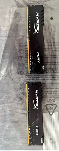 Kingston HyperX Fury DDR4 — 16GB total (2 x 8GB)